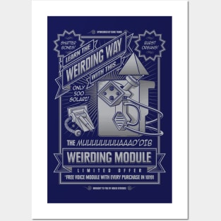 Weirding Module Posters and Art